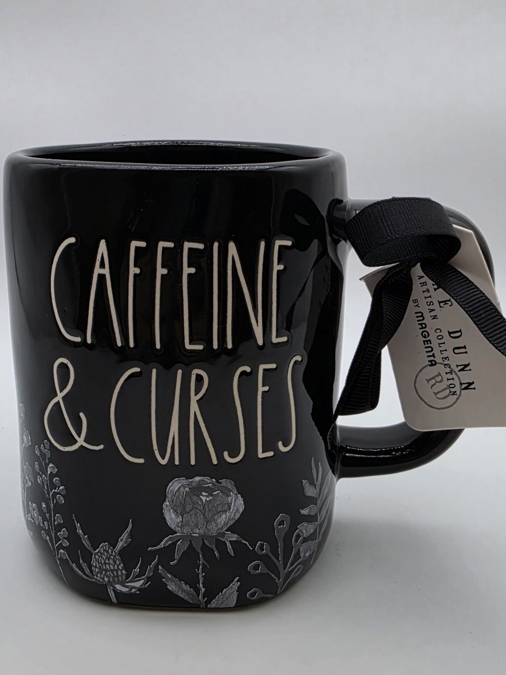 Halloween Mug Caffeine & Curses Celestial Moon & Herbs